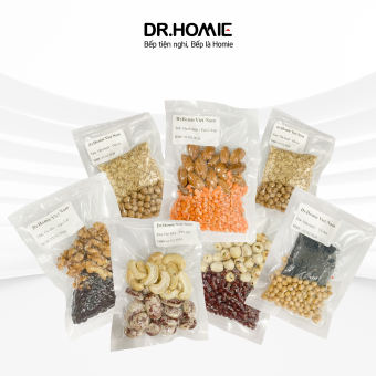 Hạt Mix Sẵn Hạt Nấu Sữa Combo 7 Ngày Nấu Sữa Tiện Dụng