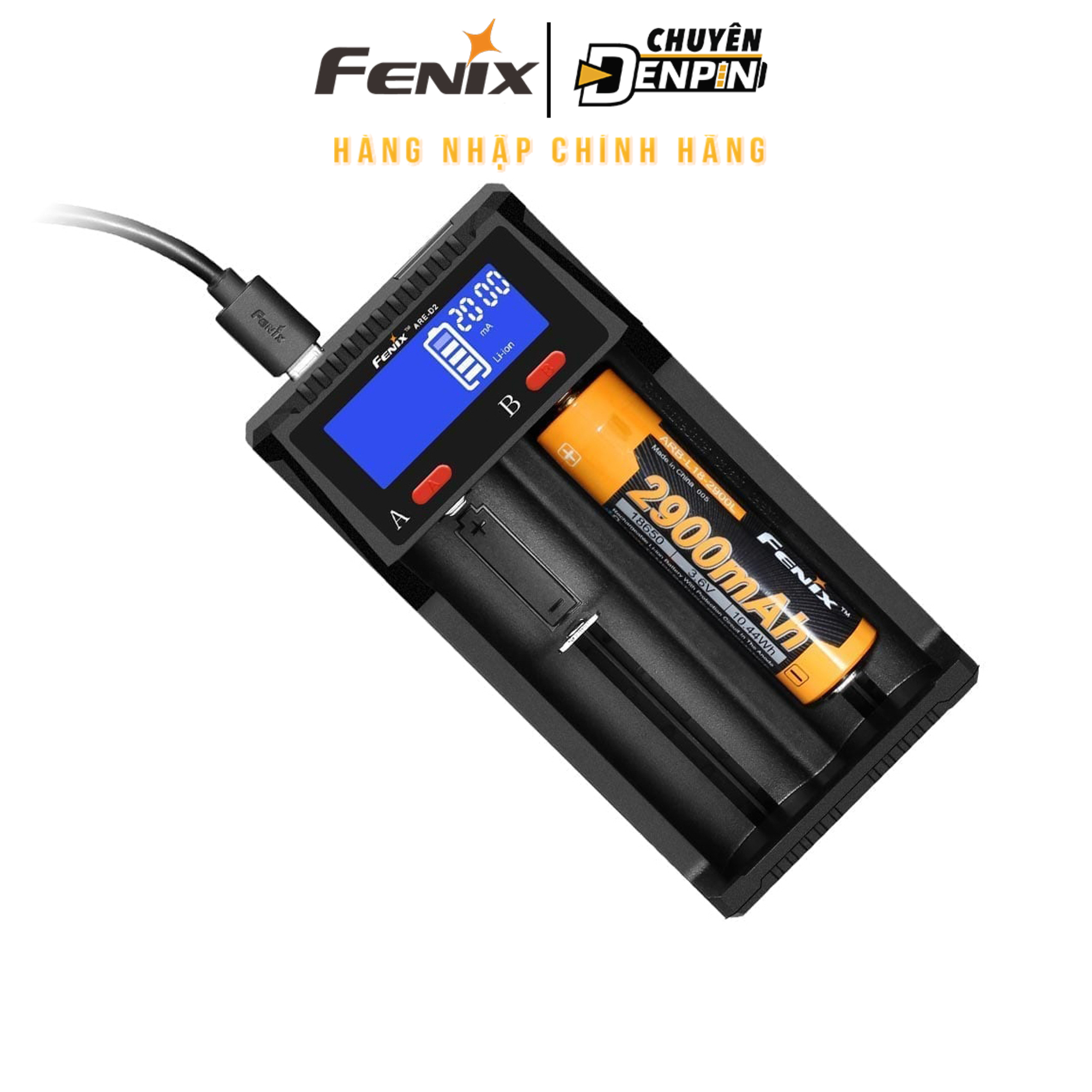 Sạc pin fenix are-d2