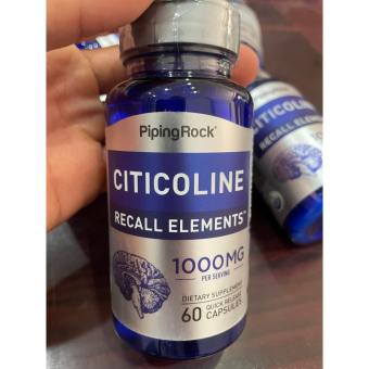 Bổ não Recall Elements Citicoline 500MG hộp 60 viên của Mỹ
