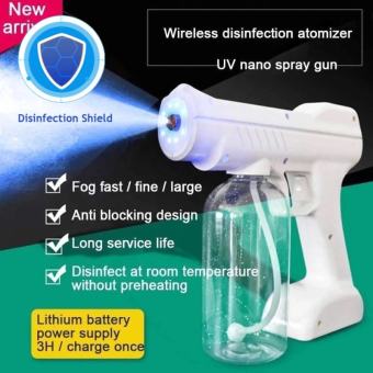 Máy phun khử khuẩn TIA UV dạng máy xịt cồn khử khuẩn nano tự động phun sương khử trùng không khí không dây bình chứa 800ml khử khuẩn tốt nhât cho mùa dịch Covid.(sp chuẩn xịn đét 100%)