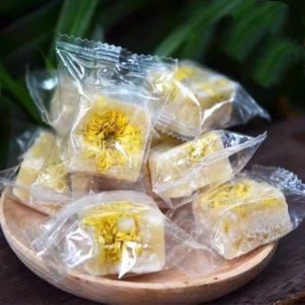 Trà hoa cúc đường phèn dạng viên 200g