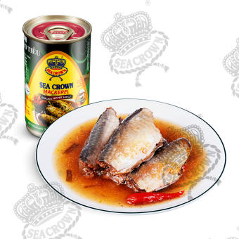 Cá hộp Sea Crown cá Nục kho tiêu