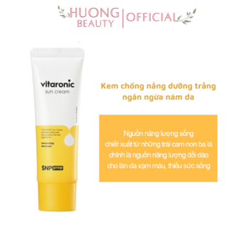 Kem chống nắng SNP SPF 50 PA++++ - Kem chống nắng dưỡng trắng, ngừa nám