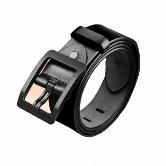 thắt lưng da dây nịt nam doanh nhân thời trang cát viên 100% da bò nguyên tấm  bekele