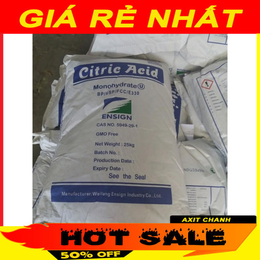 Axit chanh, bột chua Citric acid giá rẻ