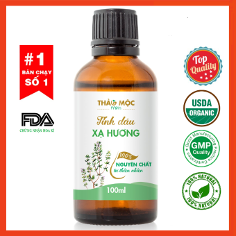 Tinh dầu Xạ Hương Thảo Mộc nguyên chất 100% từ thiên nhiên, thơm phòng, xông phòng, đuổi muỗi, thư giản