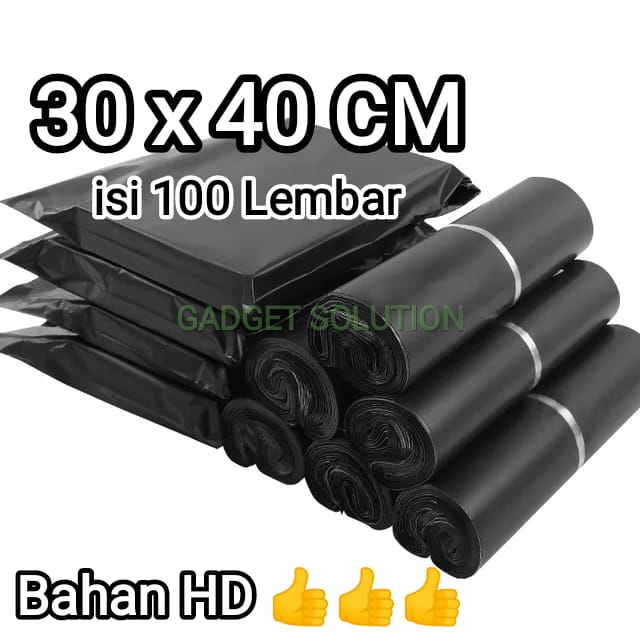 Plastik Packing Plastik Polymailer Poly Mailer 30 x 40 Bahan HD