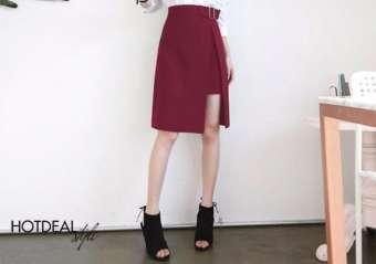 Chân váy sẽ tà Halona