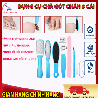 Bộ dụng cụ chà gót chân, tẩy da chết gót chân dễ dàng chuyên nghiệp, máy chà gót chân cao cấp, dụng cụ chà gót chân innox chống gĩ, combo bộ dụng cụ mài gót chân chuyên dụng, tiện ích