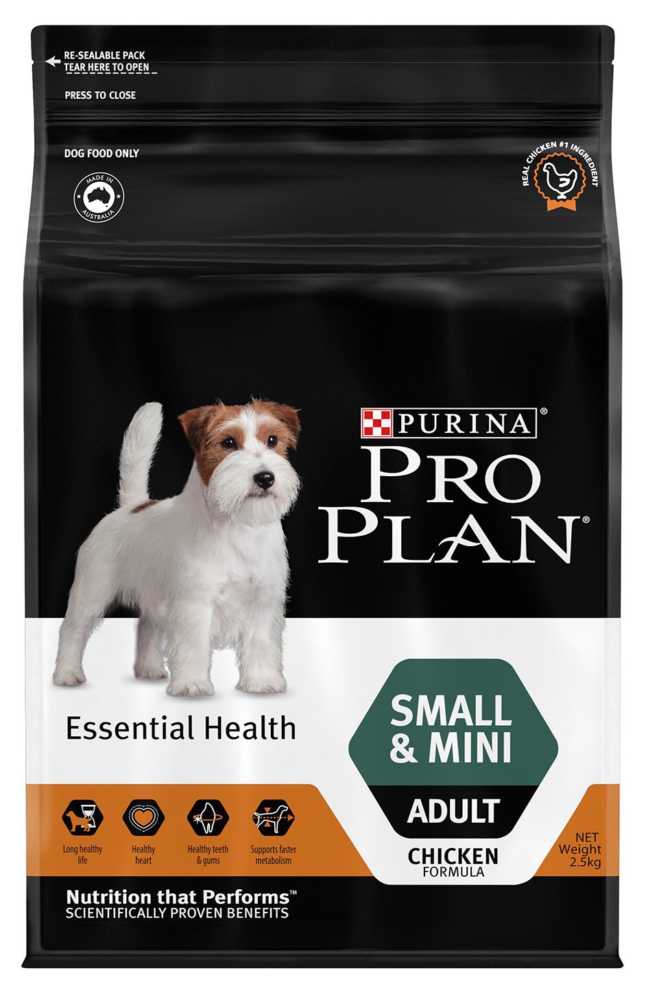 [Tặng kèm quà] Thức ăn cao cấp Purina PROPLAN vị thịt gà cho chó trưởng thành vóc nhỏ và mini gói 2.5kg
