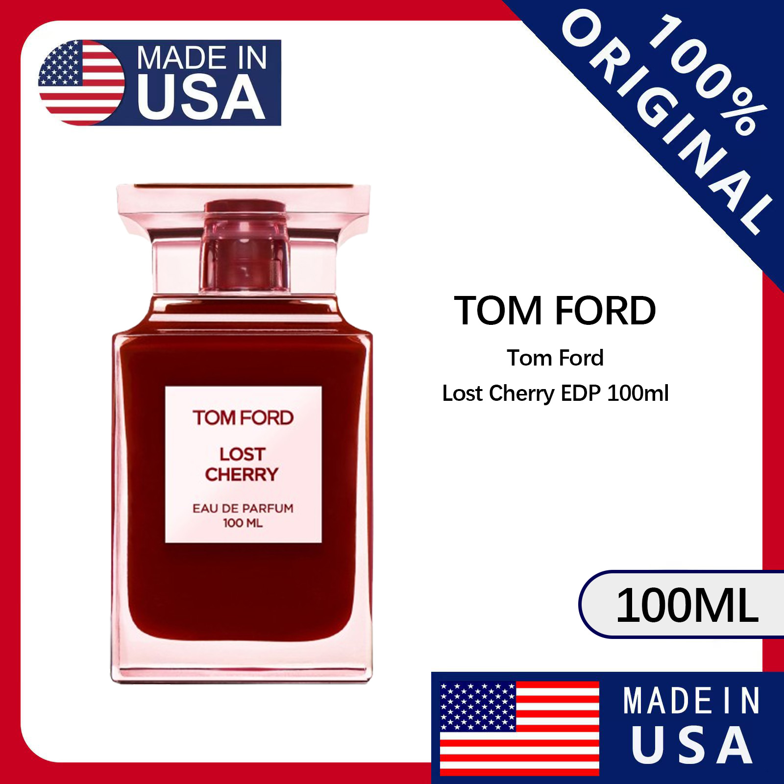 Tom Ford Lost Cherry Eau De Parfum 100Ml Authentic Women'S Perfume