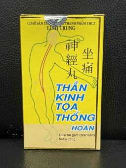 Thần Kinh Tọa Thống Hoàn Linh Trung 50 Gram Đau Nhức Xương Khớp