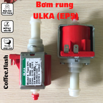 Bơm rung (Pump), bơm điện từ ULKA (EP5) cho máy pha cà phê Gemilai, milesto, Breville , Gaggia Classic và một số dòng máy pha khác