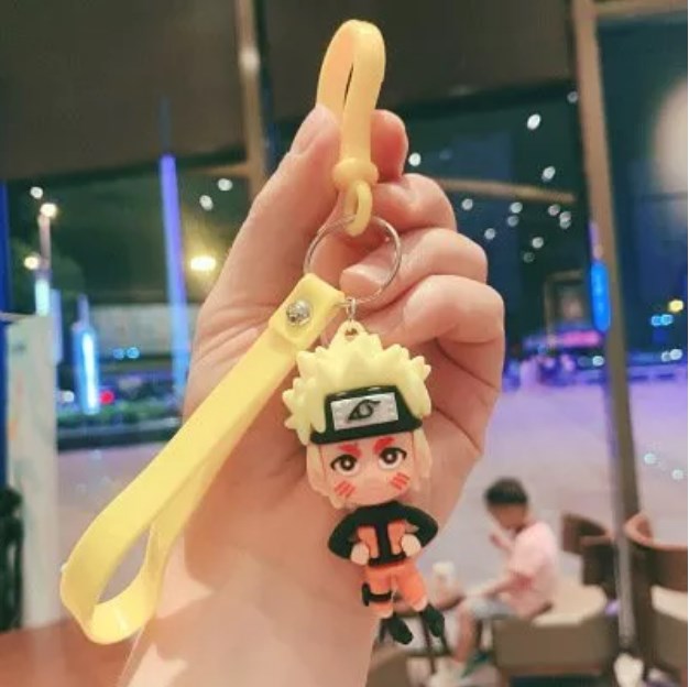 Móc Khóa hoa cúc, móc khóa pikachu, móc khóa stitch , móc khóa naturo , móc khóa cute Chất Liệu Nhựa Mềm Bền Đẹp, Thiết Kế Nhỏ Gọn Tiện Lợi