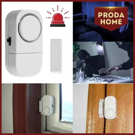 Wireless Home Security Alarm System with Door Window Sensors