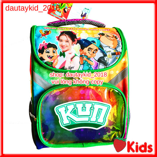 Balo kun chống gù lưng hàng khuyến mãi sữa kun