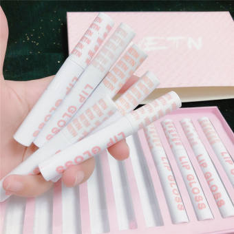Hàng New Bộ Set 10 Cây Son Kem Lì - Set son kem li- Set 10 cây son kem lì, bền màu và nhẹ môi Wetn Lip Gloss