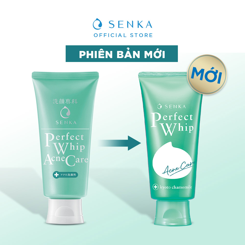 Sữa rửa mặt senka mụn 100g