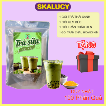 Set Trà Sữa Thái Xanh Trân Châu Thơm Ngon Béo Ngậy, Nguyên Liệu Tự Nấu Trà Sữa Thái Xanh Chuẩn Vị Từ 5-35 Cốc, Trà Sữa Trân Châu Thái Xanh, Set Trà sữa chân châu thái xanh