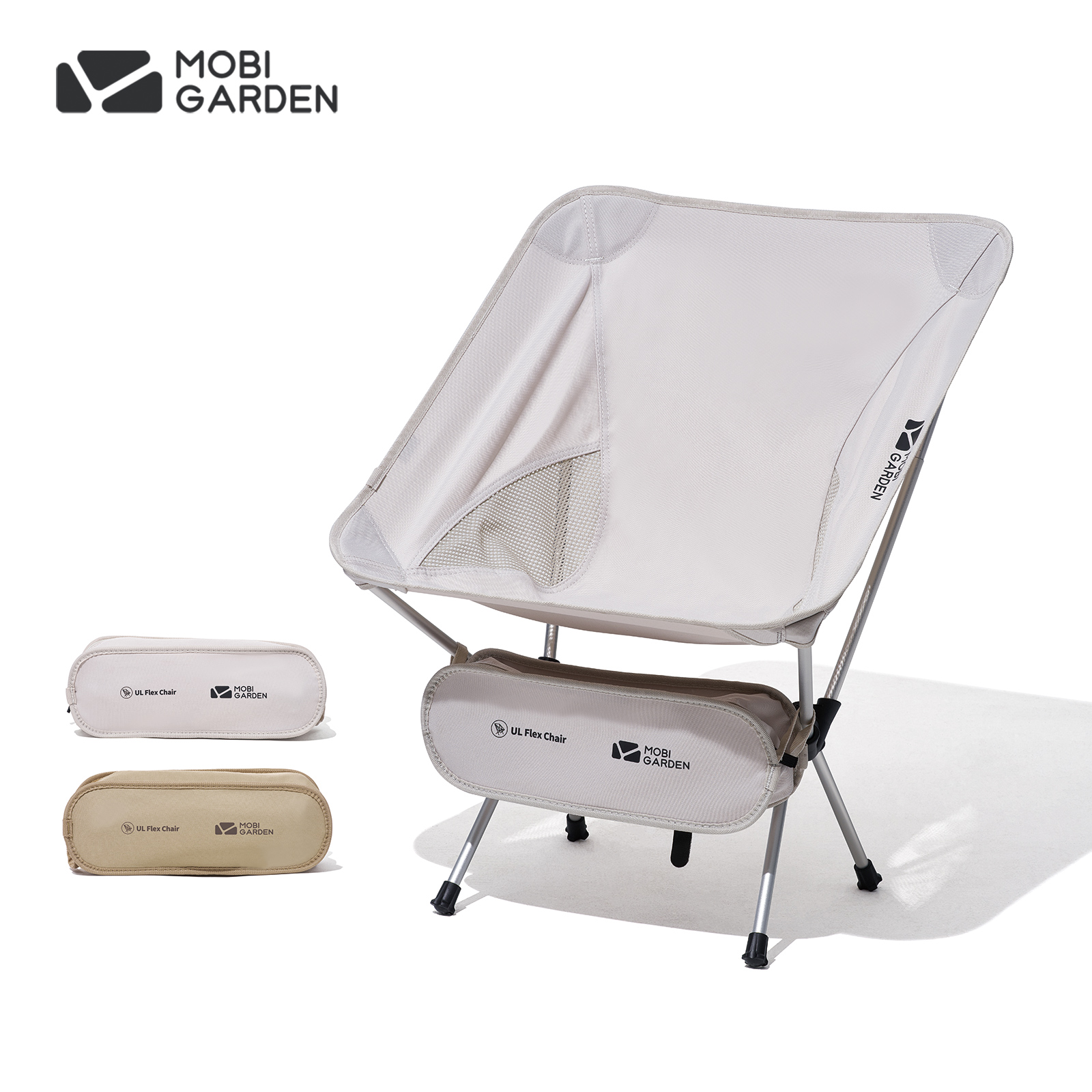 Mobi garden ghế cắm trại ghế câu cá gấp gọn di động ngoài trời ghế dã ngoại đi bộ đường dài bãi biển siêu nhẹ