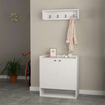 Kệ treo đồ sảnh ra vào SMLIFE Harvey