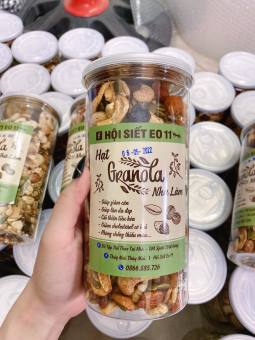 Hạt granola siêu hạt