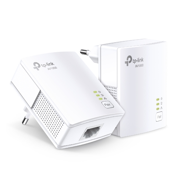 Bộ chuyển đổi internet tl-pa7017 kit qua đường dây điện giagbit av 1000mbps
