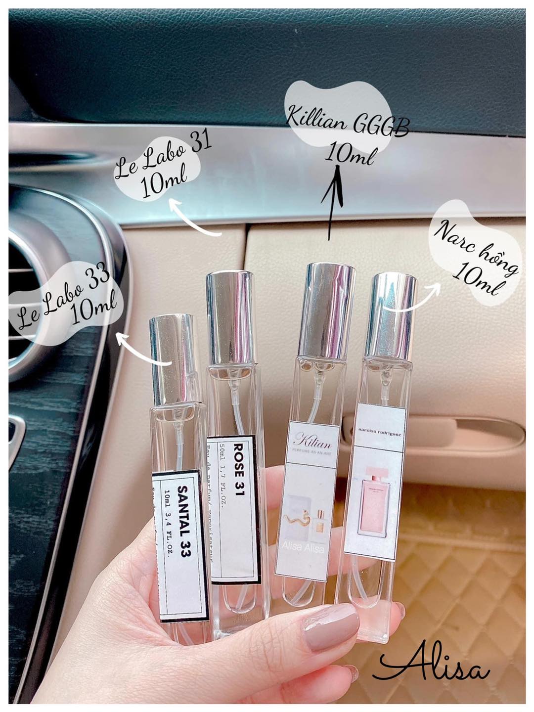 Nước hoa killian good girl gone bad chiết 10ml - alisa
