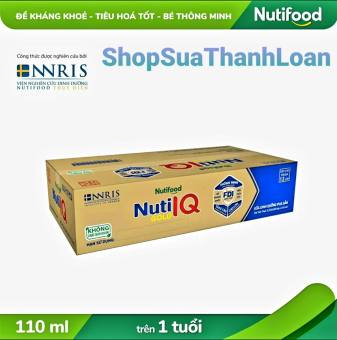 Thùng 48 Hộp Sữa Bột Pha Sẵn Nuti IQ Gold 110ml {Mẫu Mới}