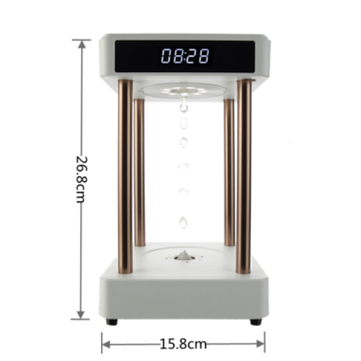 [Trả góp 0%] { HÀNG HOT }  Đồng Hồ Giọt Nước Không Trọng Lực Cao Cấp - Máy Lọc Không Khí Kèm Đèn Led Công Nghệ Mới Sẽ Tạo Ra Những Giọt Nước Bay Ngược Lên Không Trung Vô Cùng Thích Mắt Tạo Nên Không Khí Trong Lành