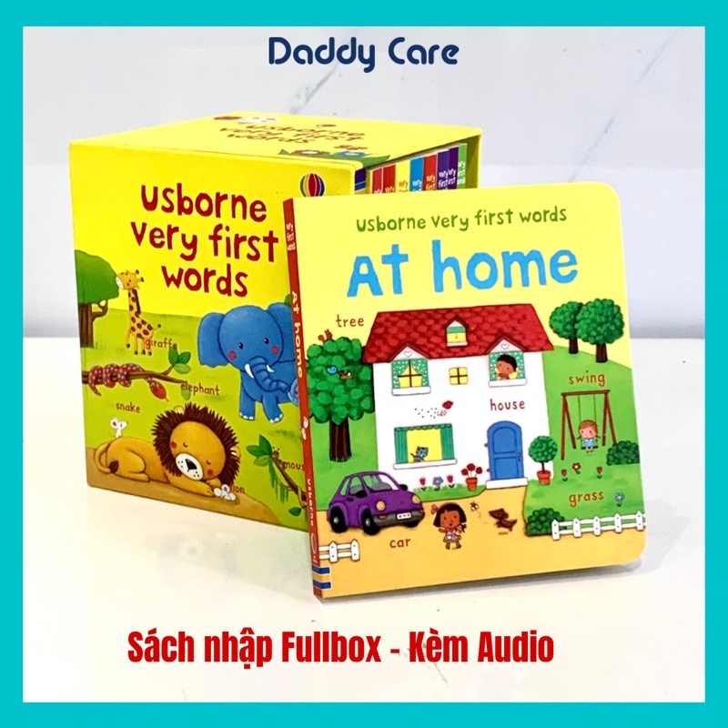 Bộ quà tặng Usborne Very First Words B00ki