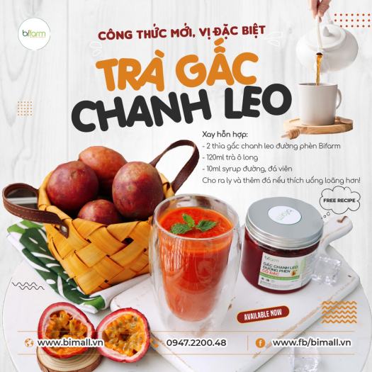 GẤC CHANH LEO ĐƯỜNG PHÈN CÔ ĐẶC