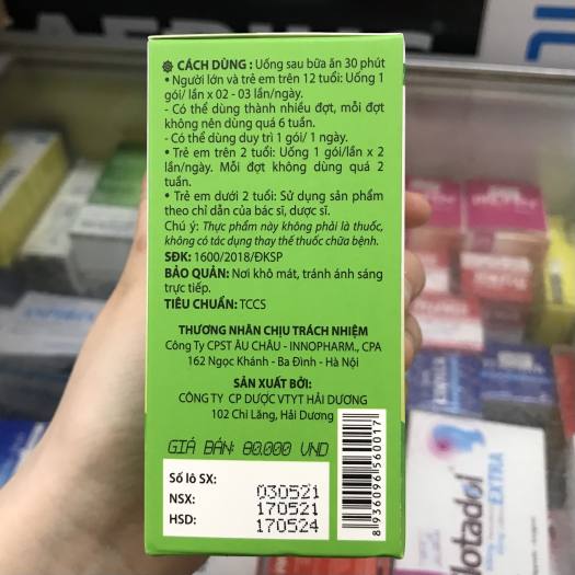 Cốm Tiêu Hóa Tràng Vị An Forte Gestibio - cân bằng hệ vi sinh đường ruột