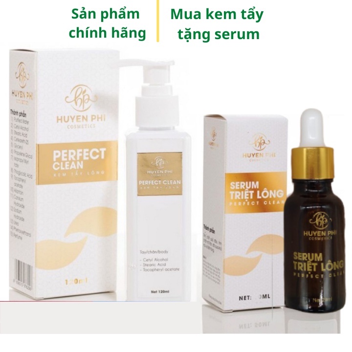Kem Tẩy Lông Huyền Phi Chính Hãng- Triệt Lông Tận Gốc Tặng Kèm Serum Triệt lông