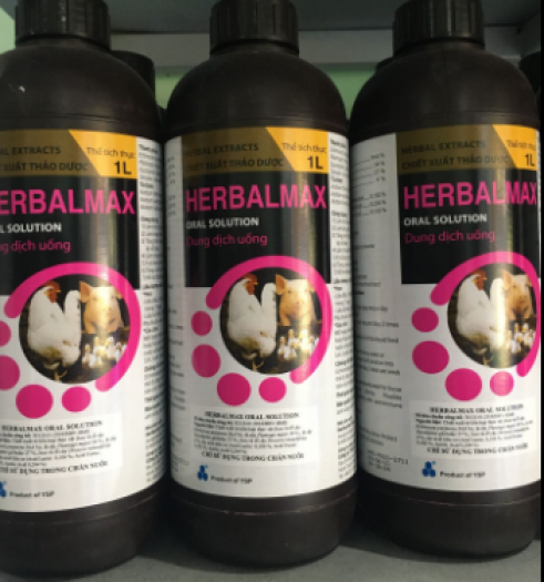 GIẢI ĐỘC TĂNG CƯỜNG CHỨC NĂNG GAN DÀNH CHO GÀ CÒI XƯƠNG CHẬM LỚN - HERBALMAX 1L