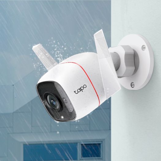 Camera Wifi TP-Link Tapo C310 3MP Camera Giám Sát An Ninh Ngoài Trời - Camera ngoài trời chuẩn IP66 - Tầm nhìn hồng ngoại lên đến 30m - Phát hiện chuyển động báo động vào ban đêm - Bảo hành chính hãng