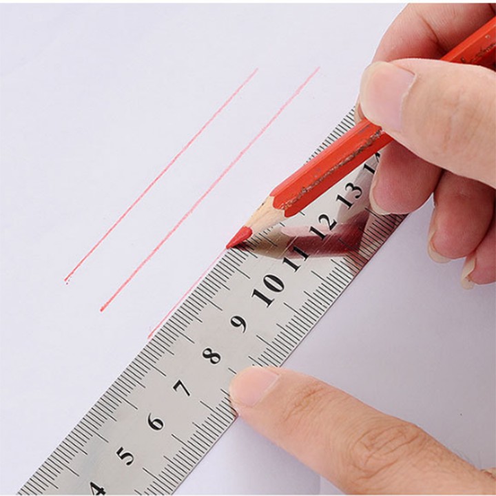 Thước lá inox 30cm inox không gỉ