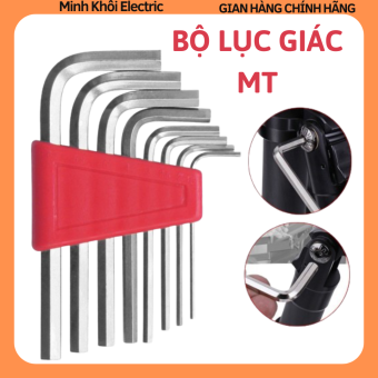 Bộ lục giác MT 10 chi tiết,bộ hoa thị,bộ 10 cờ lê lục giác đa năng,cây lục giác đầu bi,bộ tô vít,bộ tuốc nơ vít,tua vít,bộ lục lăng, lục năng,bộ lục giác bi,bộ khóa lục giác MT,bộ lục giác bông mai