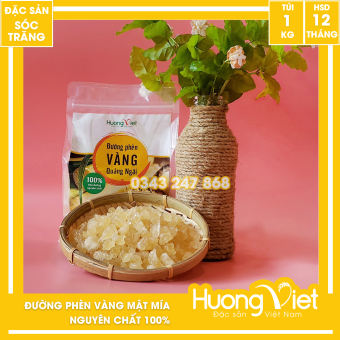 Đường phèn vàng Quảng Ngãi 1kg