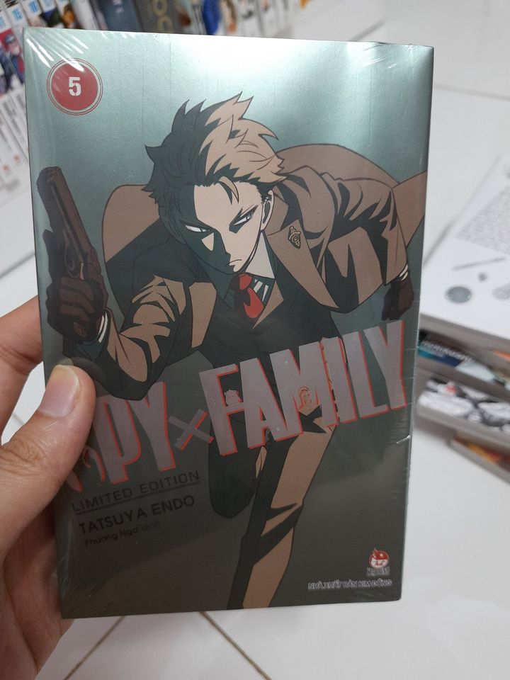 Spy x family tập 5 bản giới hạn full seal bao đẹp