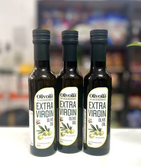 Dầu olive nguyên chất Extra Virgin Olive Oil OLIVOILÀ chai thuỷ tinh 250ML