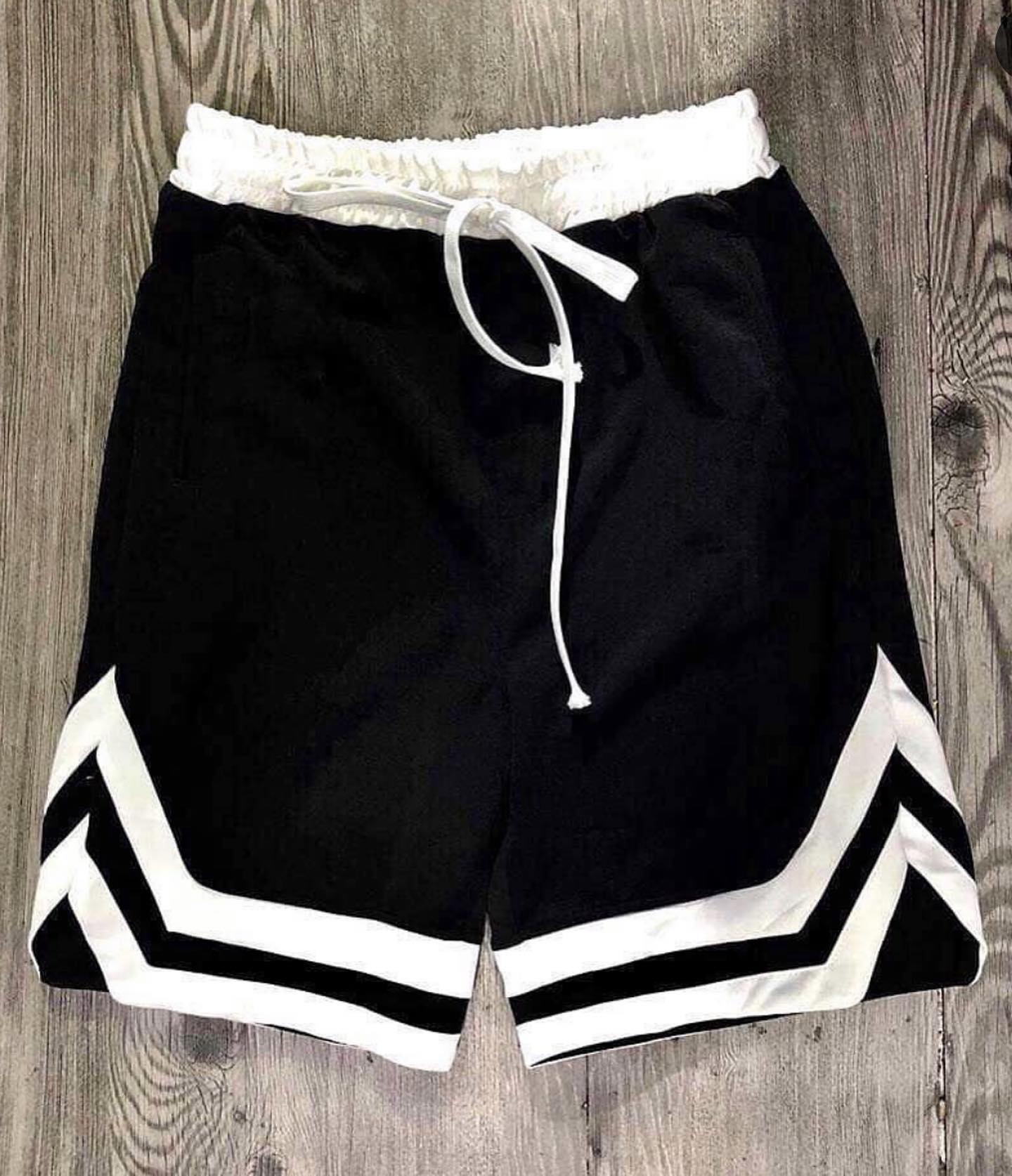 Quần short 2v unisex nam nữ cạp thun viền thể thao, chất thun polyeste không xù mặc mát - ginstore 003