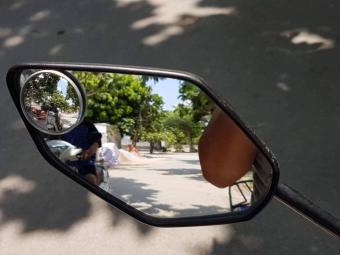 Bộ 2 Gương Cầu Lồi Xóa Điểm Mù Gương Chiếu Hậu Xe Hơi, Xe Máy