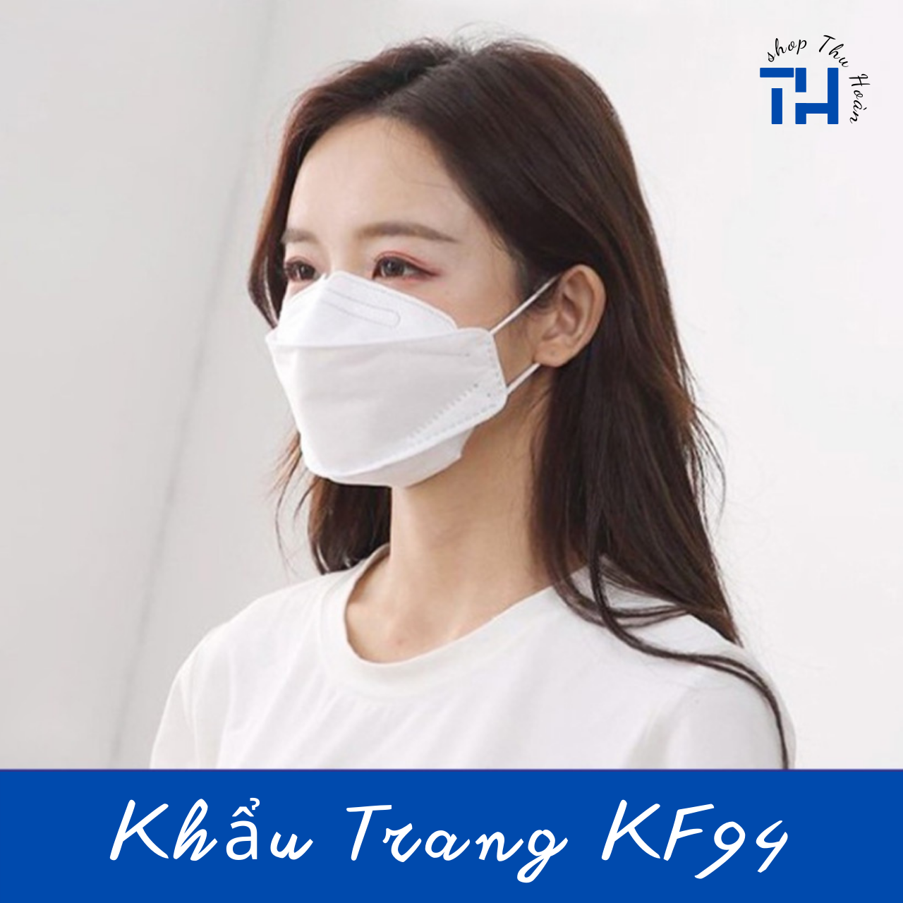 Khẩu trang kf94 4 lớp kháng khuẩn lọc bụi set 50 chiếc