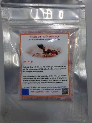 [HCM] BỘT SINH HỌC CHUYÊN DỤNG TRỪ TỔ KIẾN LỬA, KIẾN ĐEN..VV..TẶNG KHẨU TRANG và GĂNG TAY NILON CHO MỖI ĐƠN HÀNG