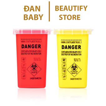 Thùng đựng rác mini để bàn, sọt rác mini dùng trong phun xăm thẩm mỹ spa