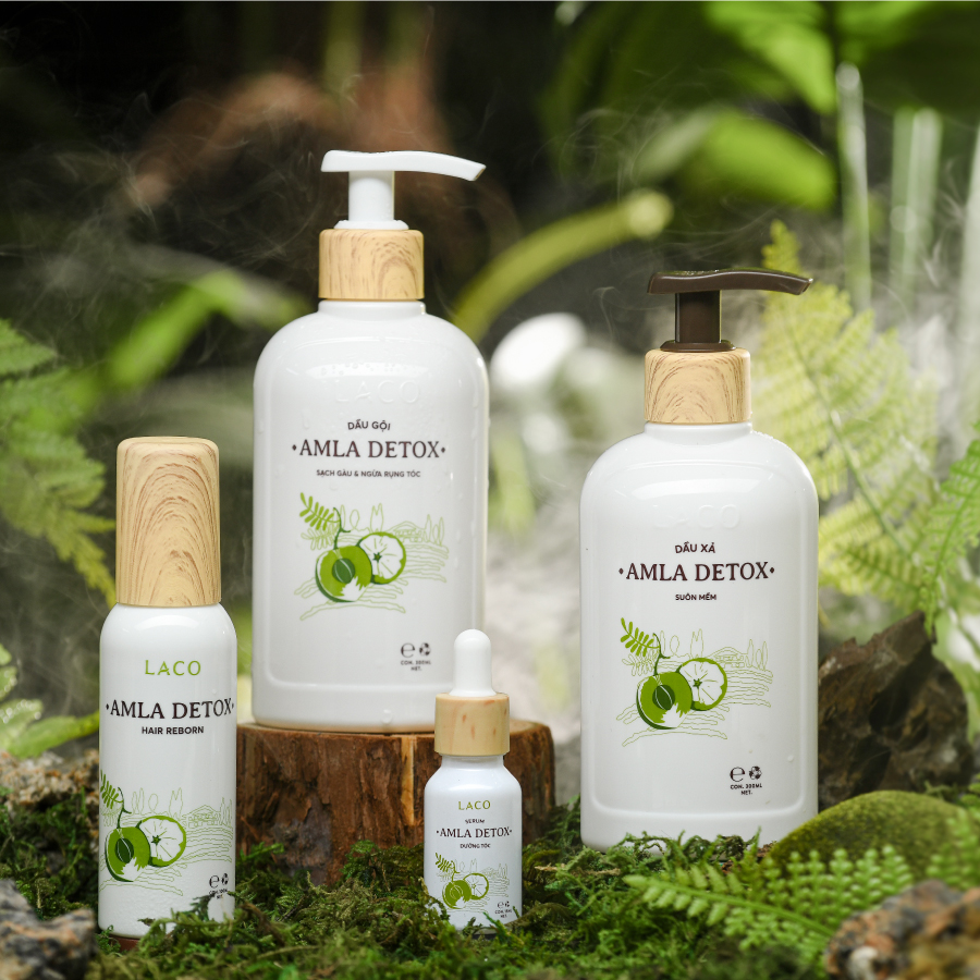 Dầu gội thảo dược Alma Detox