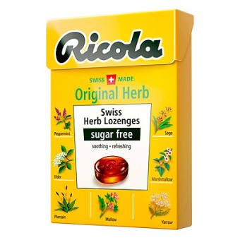 Kẹo Thảo Mộc Tự Nhiên Original Ricola (40g)