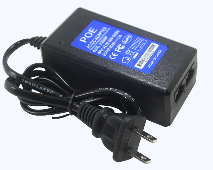 Adapter nguồn POE 48V 1A cho camera, thiết bị thu phát wifi.