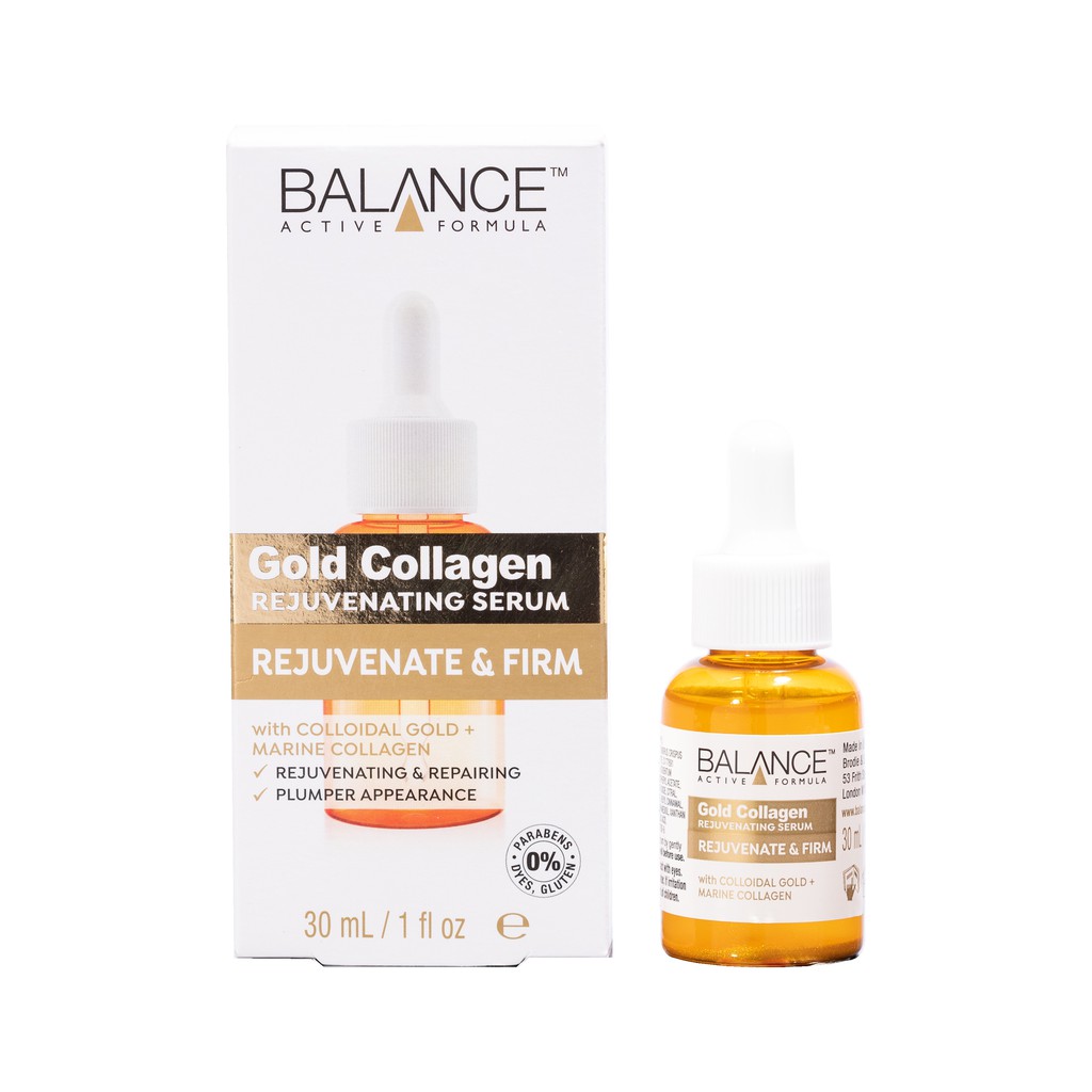 Tinh Chất Chống Lão Hóa Balance Active Formula Gold Collagen Rejuvenating Serum 30ml
